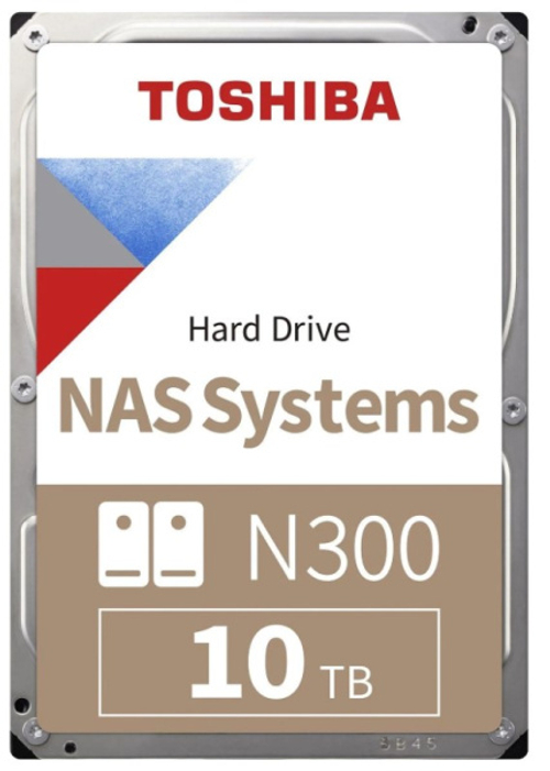Жесткий диск 10TB SATA 6Gb/s Toshiba N300