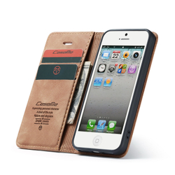 Чехол-книжка CaseMe Matte iPhone 5 / 5S / SE