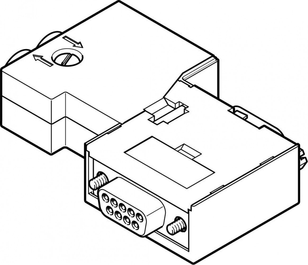 NECU-S1W9-C2-ACO Штекер