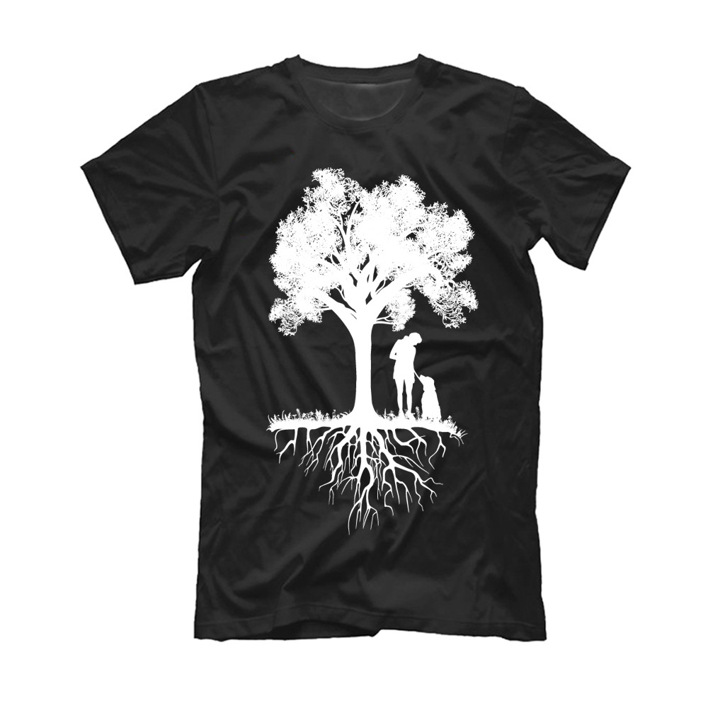 Футболка "Прогулка с Лабрадором"