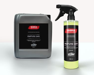 SHIMA DETAILER PARFUME CARE MUSCAT Парфюмированный полироль для пластика салона автомобиля 500мл.