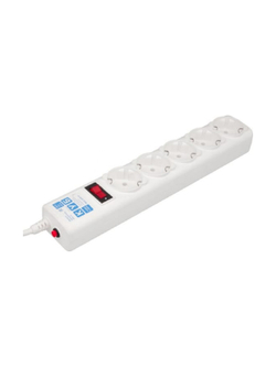 PowerCube Сетевой фильтр 3.0м, 5 розеток (SPG-B-10-WHITE), белый
