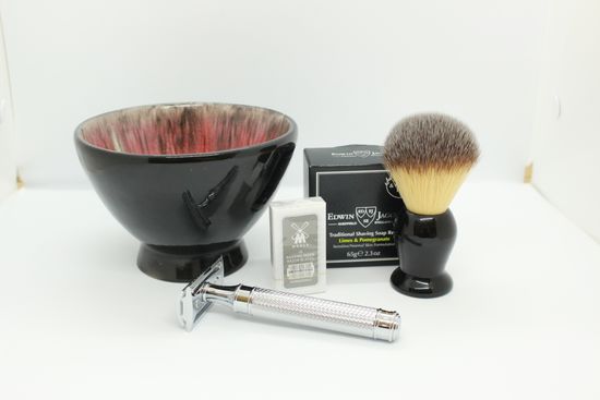 Набор для бритья с т-образной бритвой Ex3