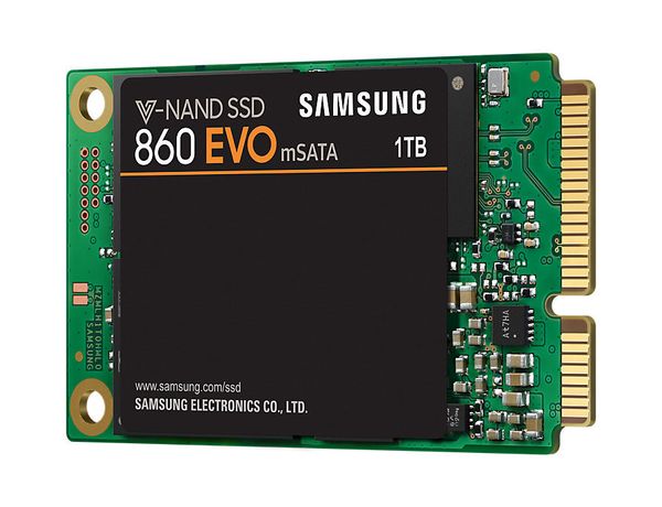 SSD диск Samsung 860 EVO mSATA 1000GB (1TB) MZ-M6E1T0BW