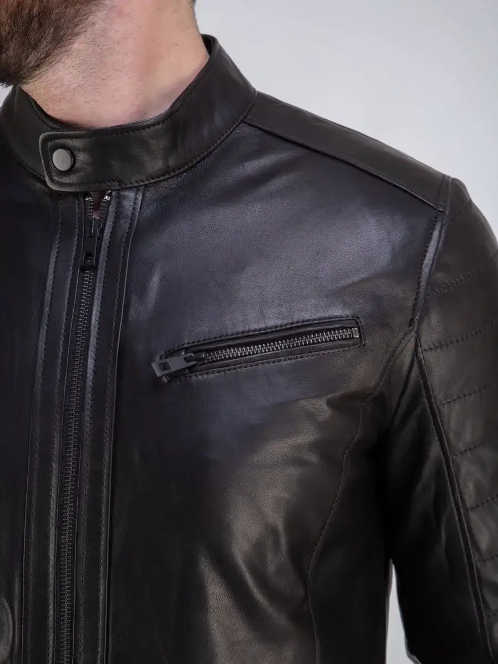 Куртка кожаная из натуральной кожи Турция