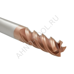 Фреза монолитная твердосплавная BRGM-4EL-D12.0 HRC55 AHNO