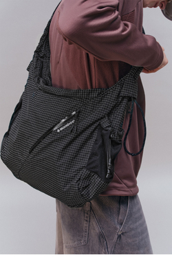 Сумка Nothomme Monterest Outdoor Drawstring Adjustable Ruffled Plaid Crossbody Hobo Bag