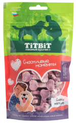 TitBit лакомство для собак всех пород мягкие снеки счастливые моменты