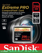 Карта памяти SanDisk Extreme Pro CompactFlash 256GB (SDCFXPS-256G-X46)