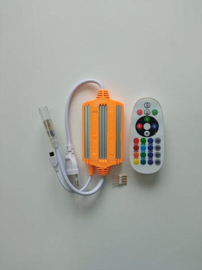 Контроллер RGB, SMD5050/60, 220V, с пультом, 1500W