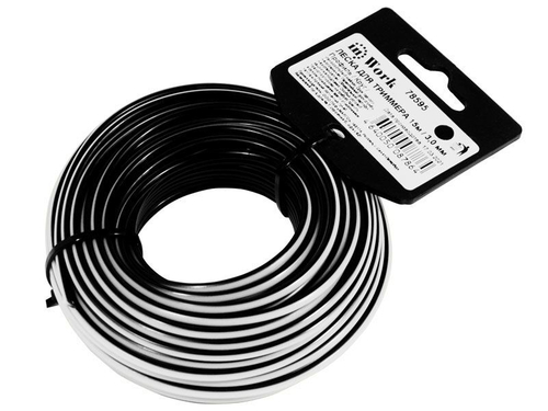 Леска для триммера "Круг двухцветный " 2,4мм 15м