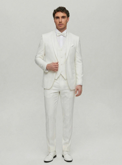 Мужской смокинг (белый) А57