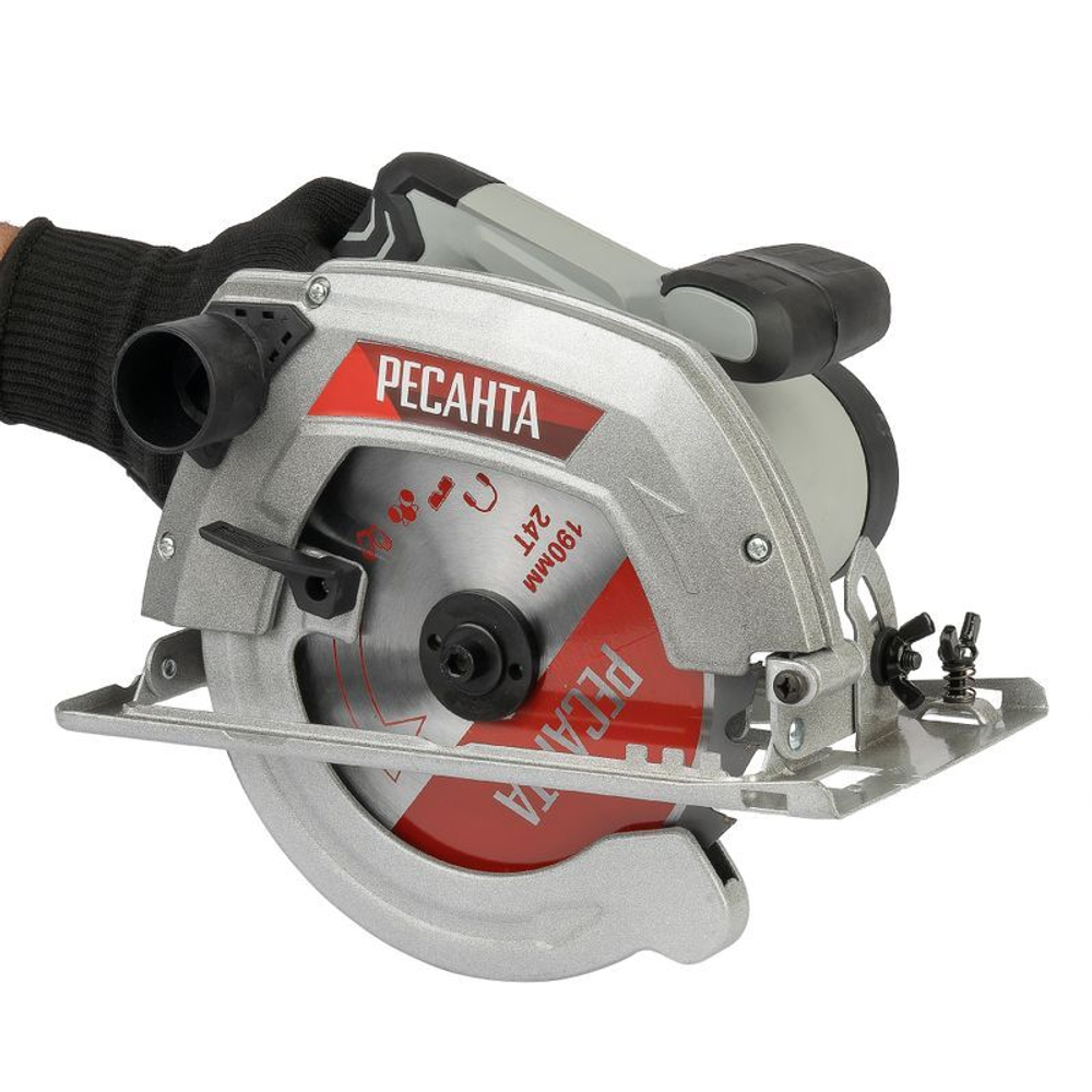 Пила дисковая Ресанта ДП-190/1800 190 мм 1800 Вт
