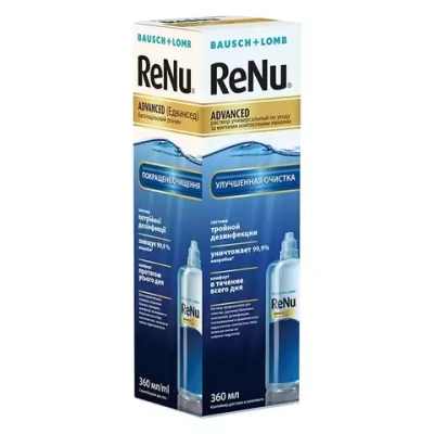 Универсальный раствор ReNu Advanced (100 мл, 360 мл.)