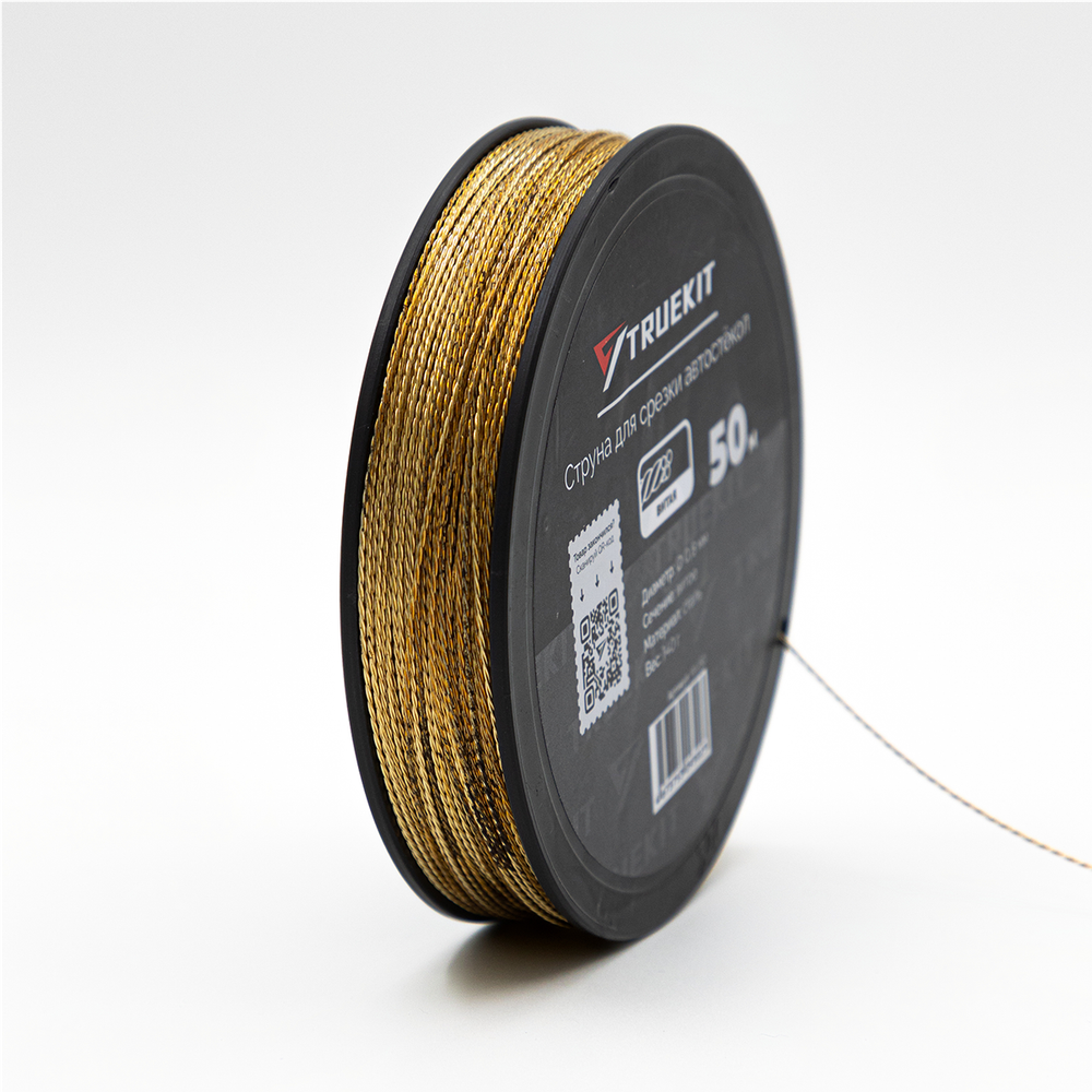 TRUEKIT Струна витая для срезки автостекол 50 м.
