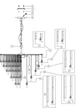 Подвесной светильник Maytoni MOD091PL-09G