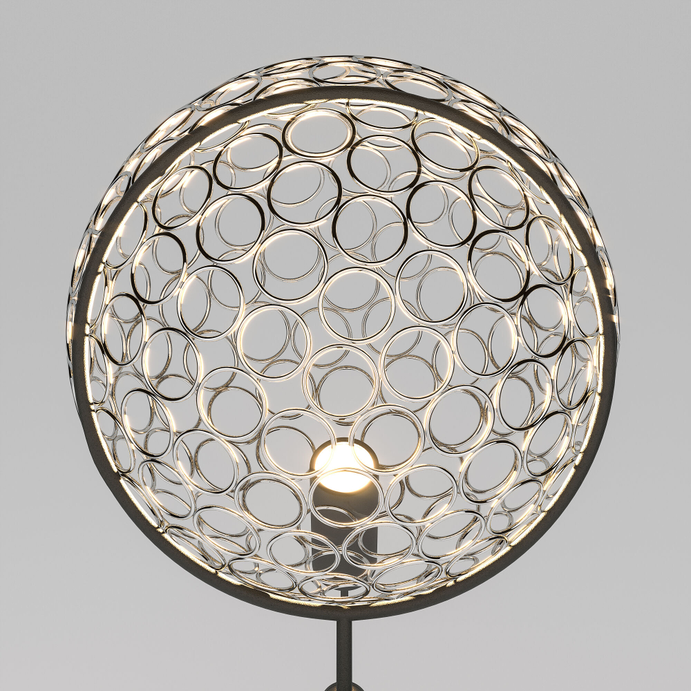 Торшер светодиодный Eurosvet Gemini 80492/1 черный