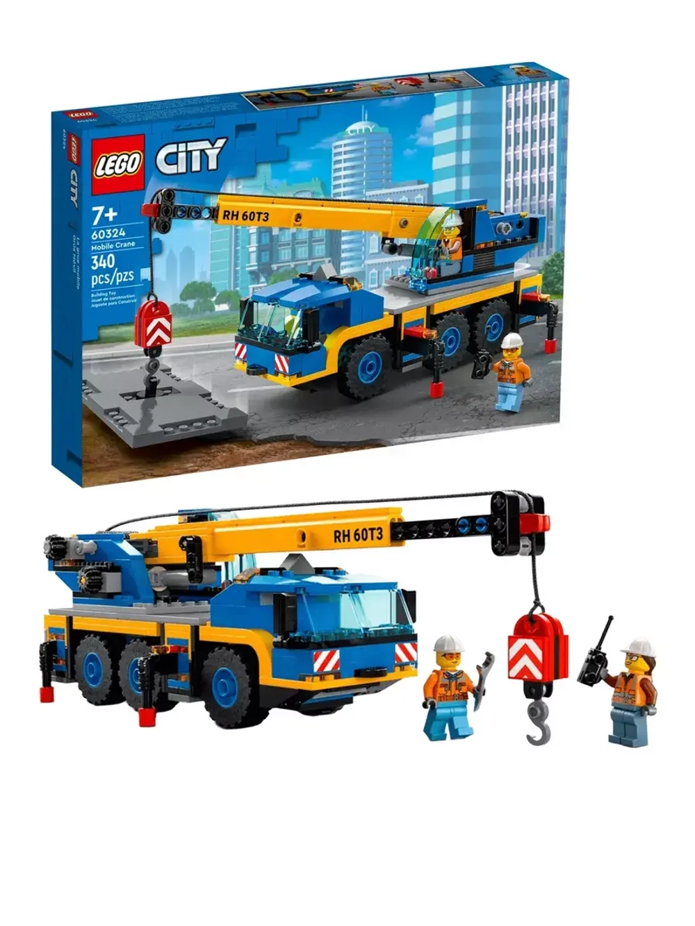 Лего Сити Город 60324 Мобильный кран Lego City