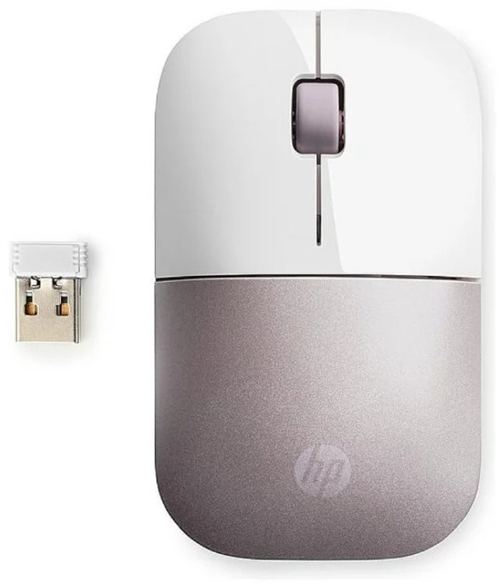 Мышь HP Z3700 розовый