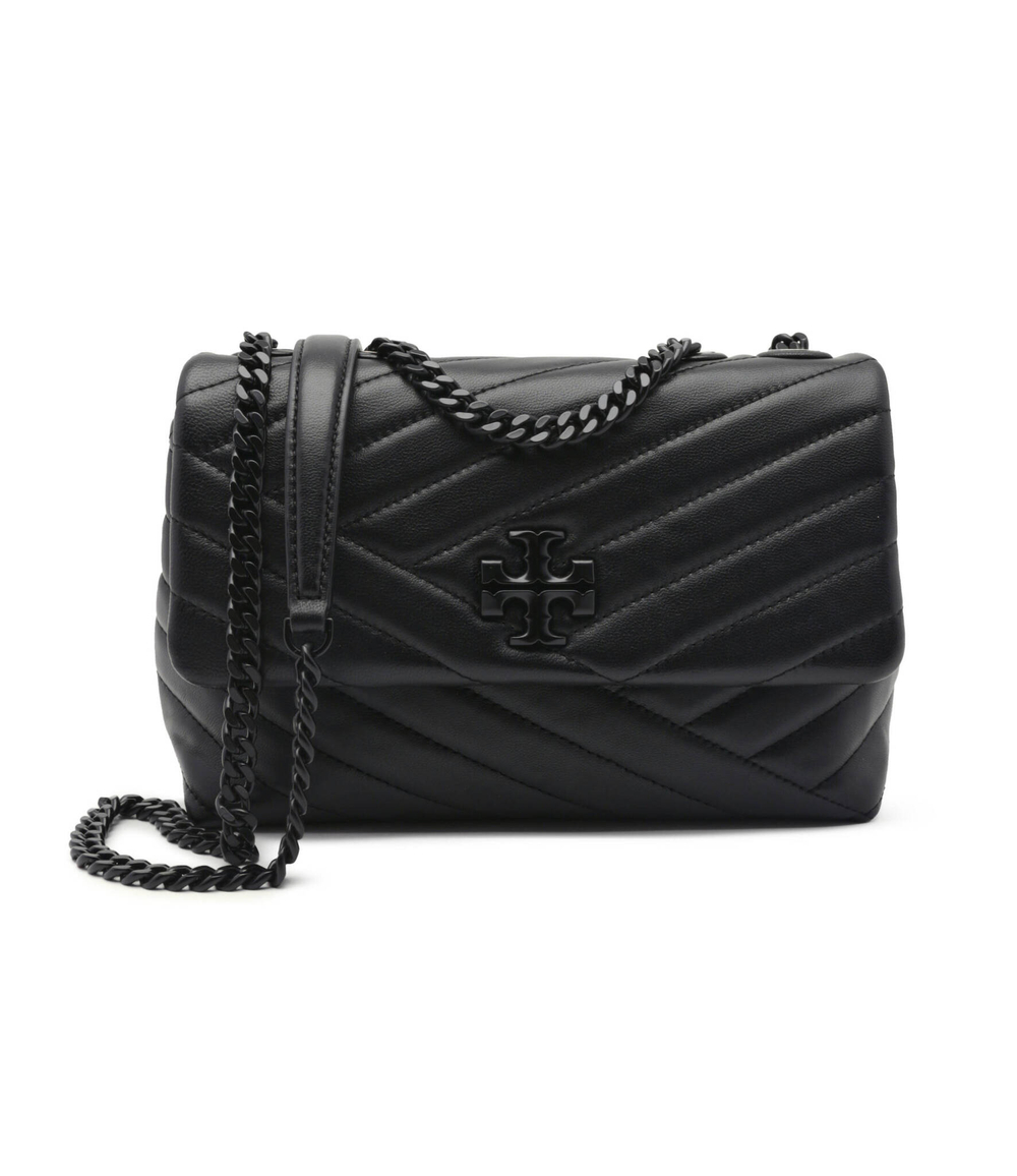 Кожаная сумка-мессенджер TORY BURCH - черный(90856)