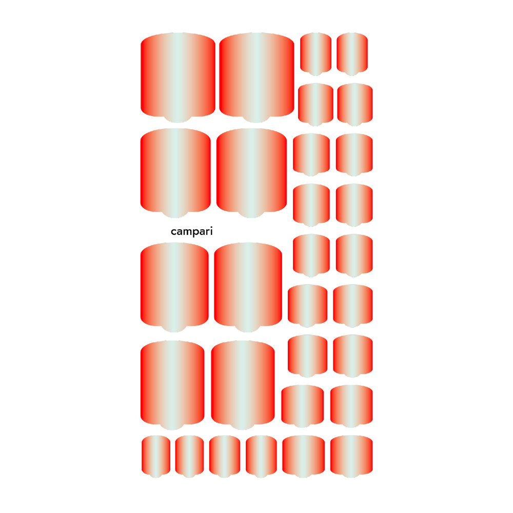 Плёнки для педикюра by provocative nails campari