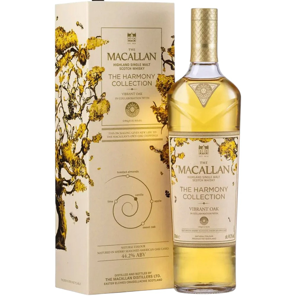 Виски The Macallan Harmony Collection Vibrant Oak 0,7 л. В подарочной коробке