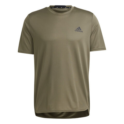Мужское теннисное поло adidas D4M T-Shirt Men - Olive