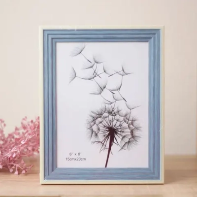 Фоторамка 15*20см «Вена» синий, пластик