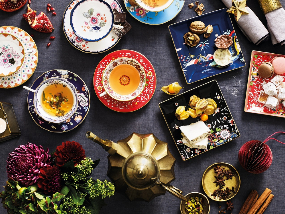 Wedgwood - Чашка Wonderlust с блюдцем 140мл для чая / артикул   40024022  / GTIN 701587315432