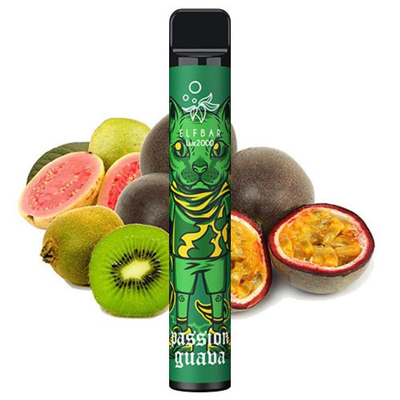 Elf Bar - Kiwi Passionfruit Guava (2000, 5% nic) lux