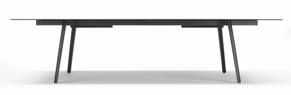 Стол ламинированный с каналом для протяжки проводов Scab Design Squid OF, антрацит, белый