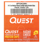 Quest Nutrition, Протеиновые чипсы по типу тортилья, сыр начо, 8 пакетиков по 32 г (1,1 унции)