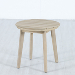 Столик деревянный кофейный Tagliamento Madrague, светлый тик