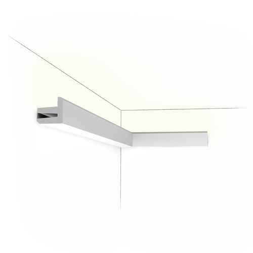 Карниз потолочный C380