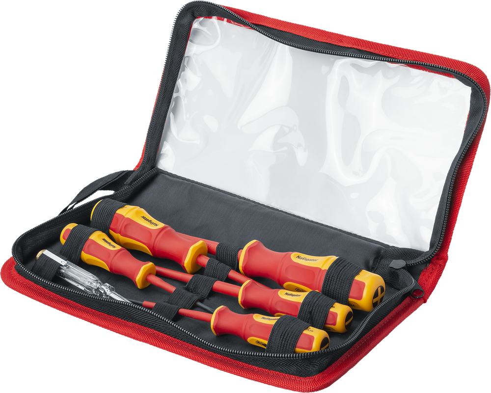 Отвёртка Navigator 93 430 NHT-Otd03-H6 (диэлектрическая, набор 6 шт)