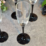 Набор бокалов для шампанского 4шт 170мл "Домино"