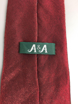 Галстук бордовый