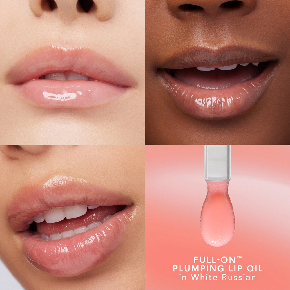 Buxom FULL ON PLUMPING LIP OIL - Увлажняющий блеск для губ, придающий объем оттенок White Russian, 5 ml
