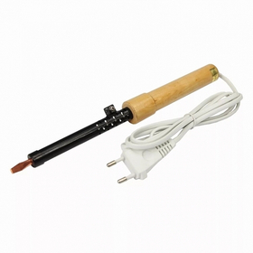 Паяльник ПД 220В 40Вт деревянная ручка