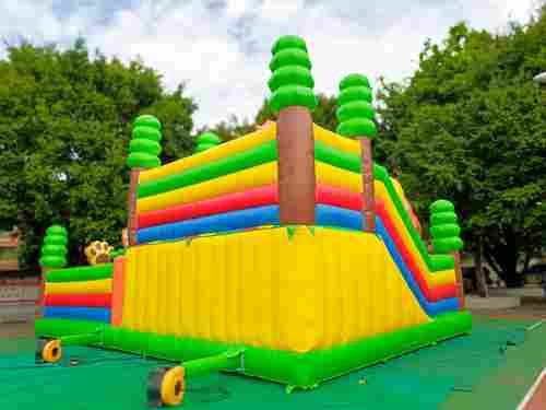 Коммерческий надувной батут «Зоомир 3», 11*7*5 м.