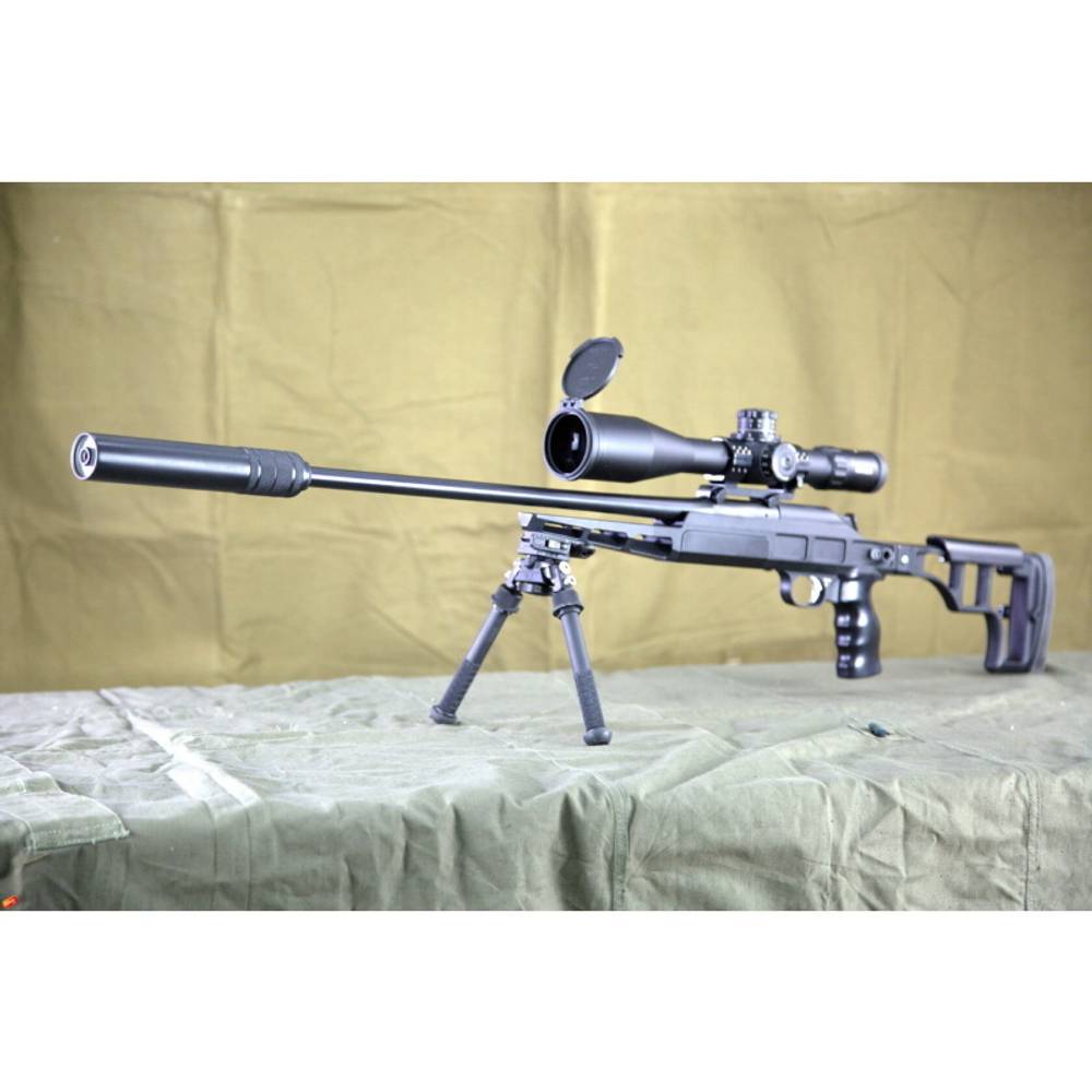ДТКП закрытого типа RD Standart для карабинов CZ 457, CZ 455, Anschutz (.22LR, 1/2"x20) Титан, Русский дракон