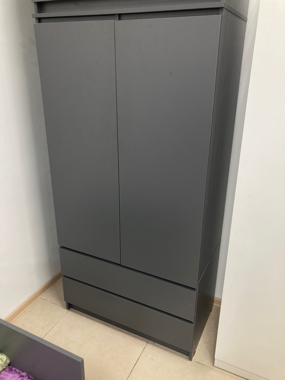 Шкаф Мори МШ 900.1 Графит