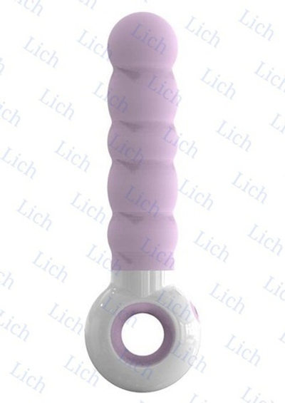 Розовый волнообразный вибратор O-zone