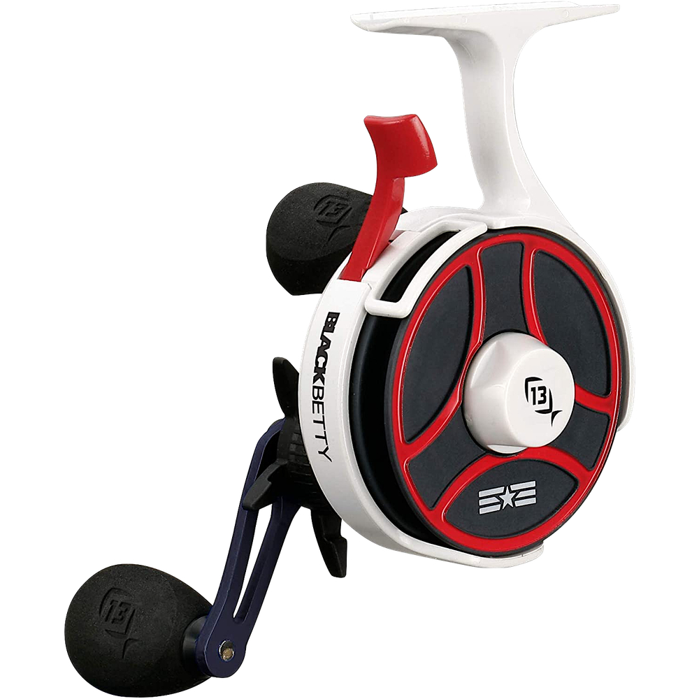 Катушка 13 Fishing Freefall Ghost Maverick Ice Reel bb3+1 (2.5:1) BBFFGWUSA2.5-RH  Вес 187г 0.16мм-91м Нагр.3.5кг 48см/об Conservative Right RH