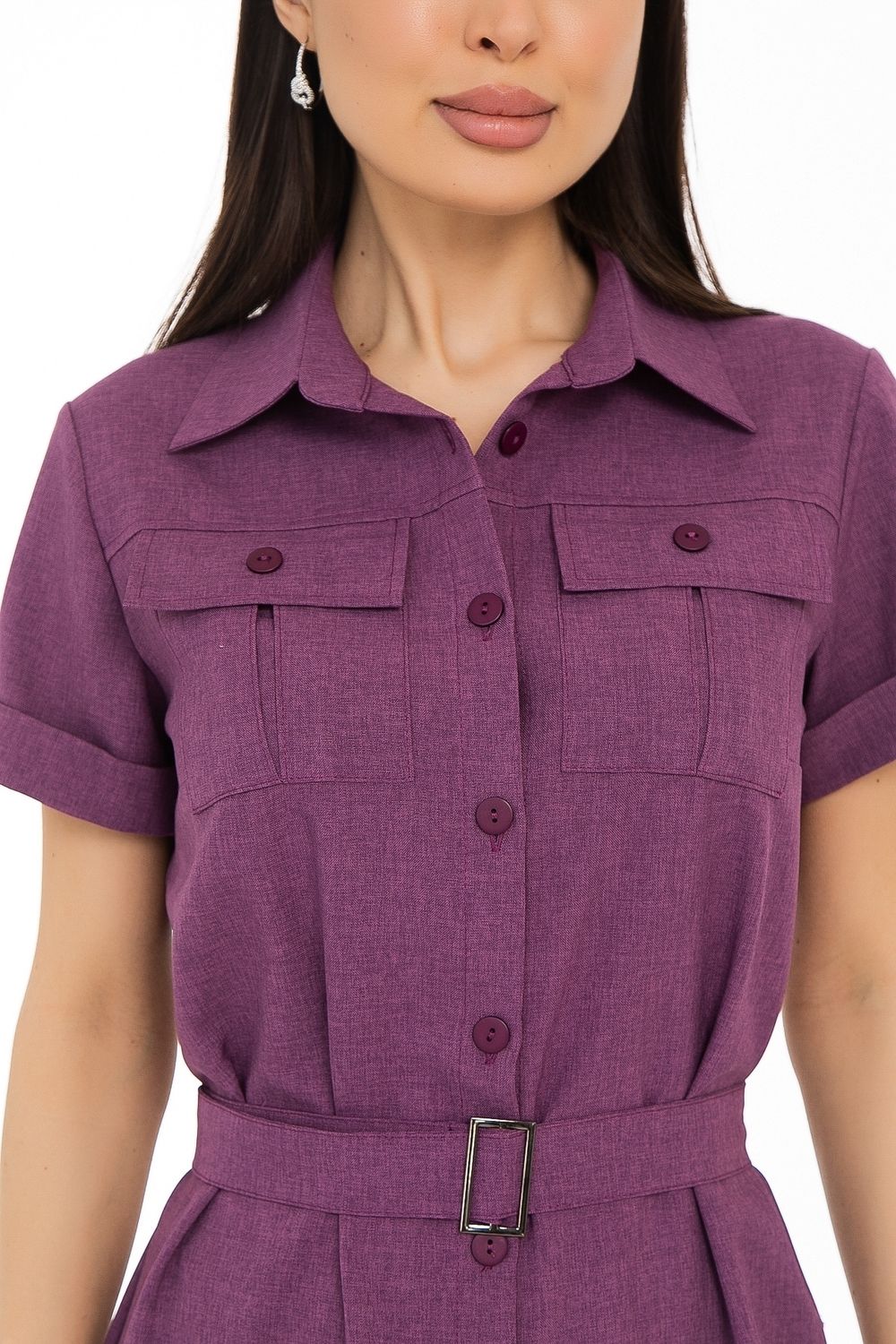 Платье-рубашка Дарина (яркая) Diolche (Акция)