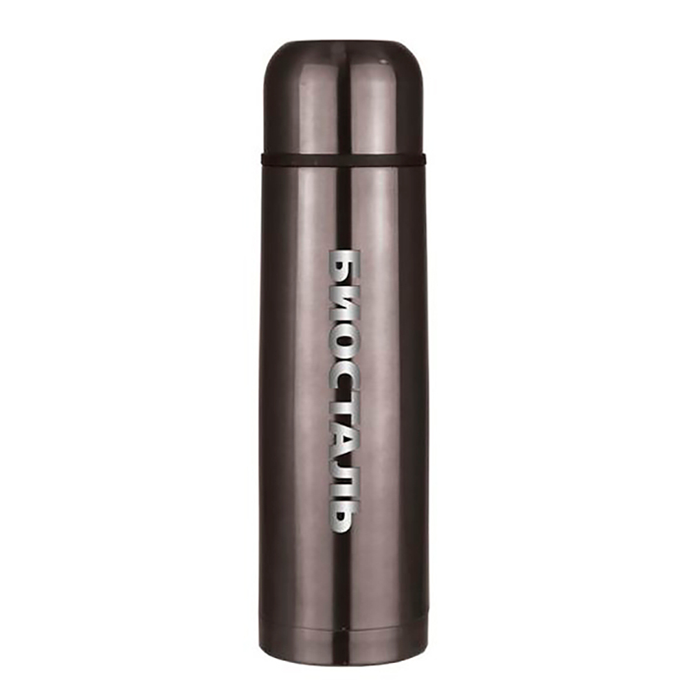 Термос Biostal (0,5 литра), вороненая сталь