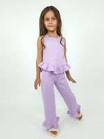 02-147-3 Комплект для девочки (туника+брюки)