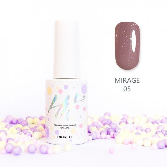 Гель-лак ТМ &quot;HIT gel&quot; №05 Mirage, 9 мл