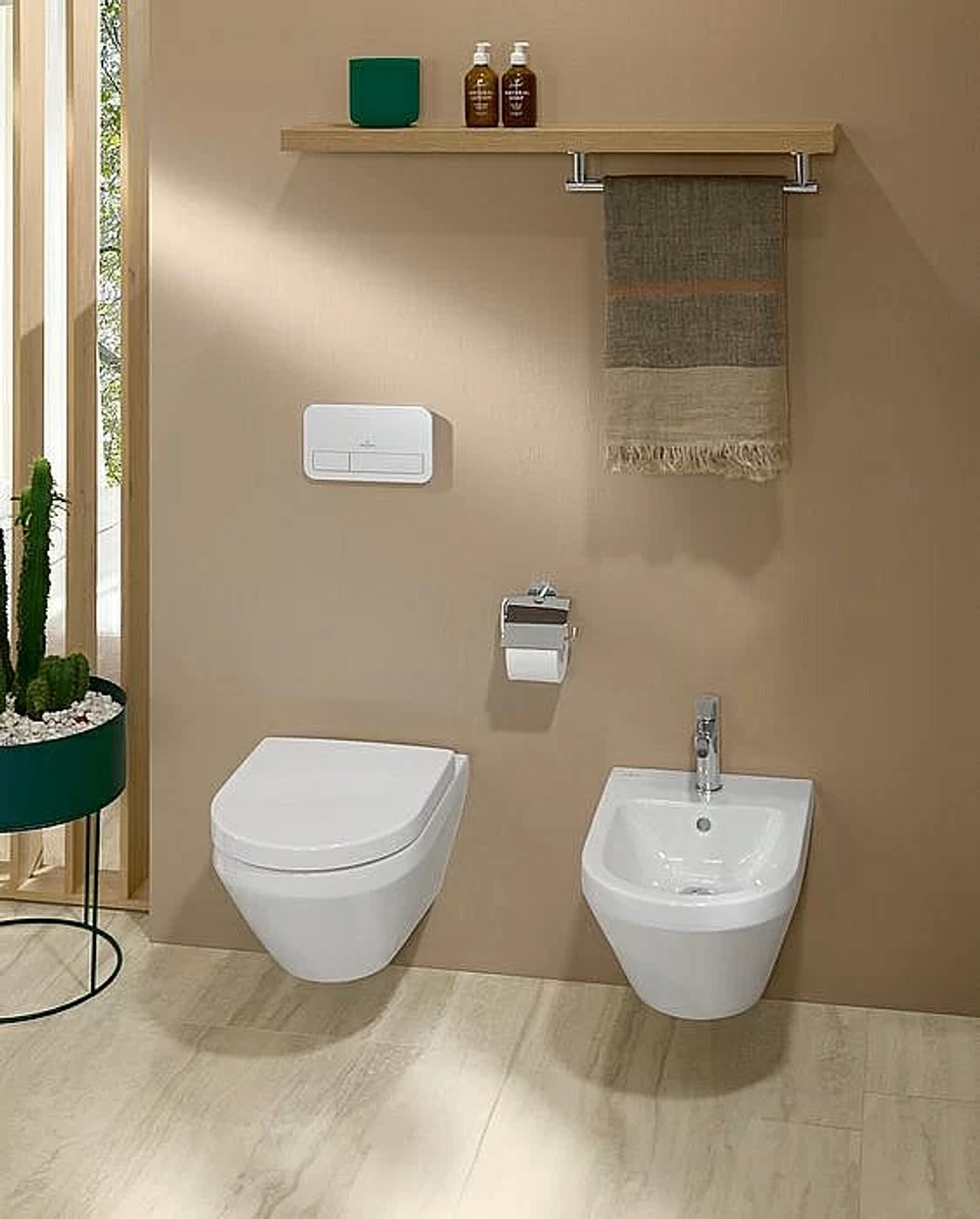 Биде подвесное Villeroy&Boch Architectura 74870001 альпийский белый