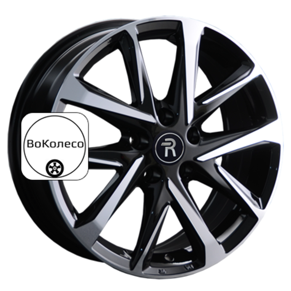 7x17/5x112 ET43 D57,1 VV247 BKF (конус, C570) Replay